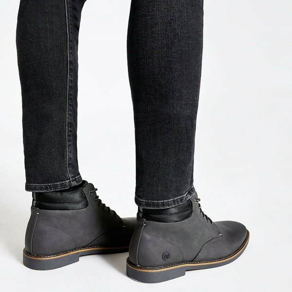 BRAND NEW RIVER ISLAND MEN USA SIZE 10 GRAY main image 4